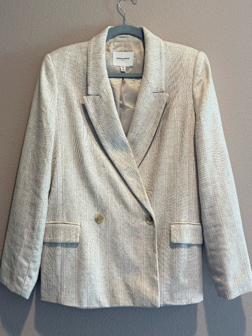 Banana Republic Linen Blazer, Women's 10